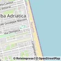 Map Alba Adriatica