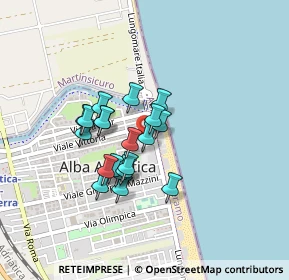 Mappa Via Francesco Turati, 64011 Alba Adriatica TE, Italia (0.3295)