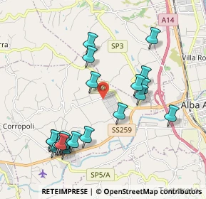 Mappa Via Santa Scolastica, 64013 Alba Adriatica TE, Italia (2.188)