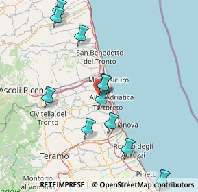 Mappa Via Santa Scolastica, 64013 Alba Adriatica TE, Italia (22.36267)