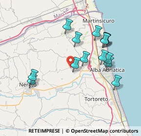 Mappa Via Santa Scolastica, 64013 Alba Adriatica TE, Italia (3.79214)