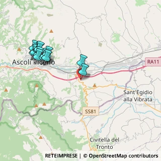 Mappa Via Ischia, 63084 Folignano AP, Italia (4.58)