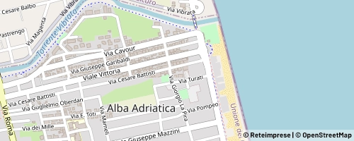 Mappa Alba Adriatica