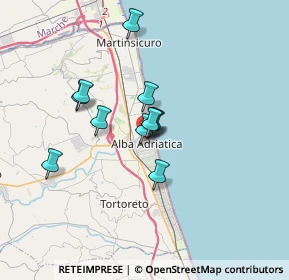 Mappa Via Battisti, 64011 Alba Adriatica TE, Italia (2.53)