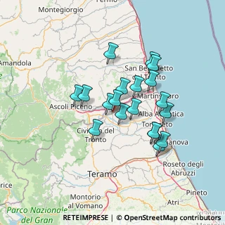Mappa Via Fermo, 64010 Ancarano TE, Italia (11.80895)