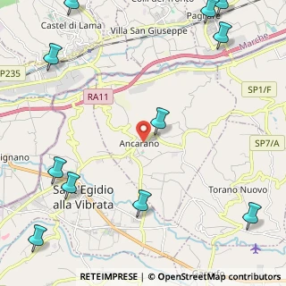 Mappa Via Fermo, 64010 Ancarano TE, Italia (3.54182)