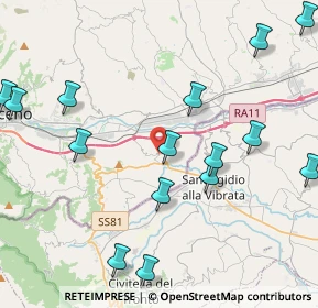 Mappa 63085 Maltignano AP, Italia (5.318)