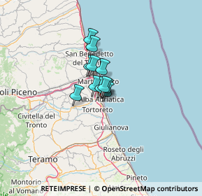 Mappa Via Zara, 64011 Alba Adriatica TE, Italia (5.98636)