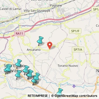 Mappa Ancarano, 64010 Madonna della Carità TE, Italia (3.53917)