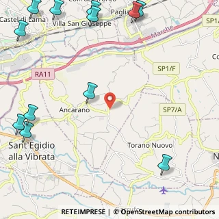 Mappa Ancarano, 64010 Madonna della Carità TE, Italia (3.66)