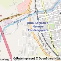 Map Alba Adriatica