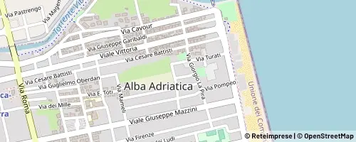Mappa Alba Adriatica