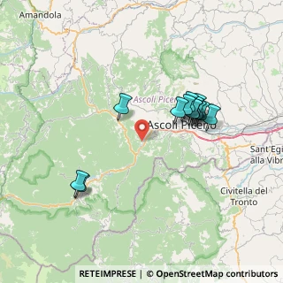 Mappa Frazione Tronzano, 63100 Ascoli Piceno AP, Italia (6.97077)