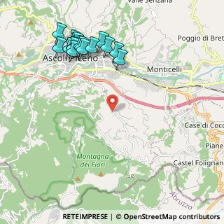 Mappa SP Lisciano, 63100 Ascoli Piceno AP, Italia (2.58588)