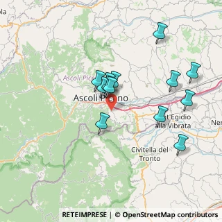 Mappa SP Lisciano, 63100 Ascoli Piceno AP, Italia (6.91846)