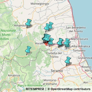 Mappa SP Lisciano, 63100 Ascoli Piceno AP, Italia (10.65368)