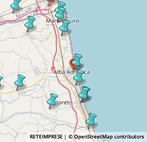 Mappa Piazza Aldo Moro, 64011 Alba Adriatica TE, Italia (6.06706)