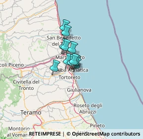 Mappa Via Cesare Battisti, 64011 Alba Adriatica TE, Italia (5.96818)