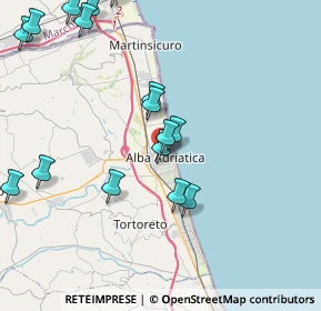 Mappa Via Cesare Battisti, 64011 Alba Adriatica TE, Italia (5.587)