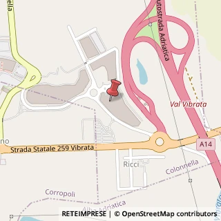 Mappa c/o Parco Commerciale Arcobaleno, Contrada Vibrata, 64010 Colonnella TE, Italia, 64010 Colonnella, Teramo (Abruzzo)