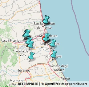Mappa Via Gabbiano, 64013 Corropoli TE, Italia (10.64579)