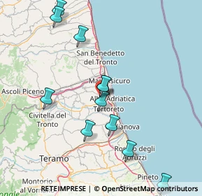 Mappa Via Gabbiano, 64013 Corropoli TE, Italia (22.464)