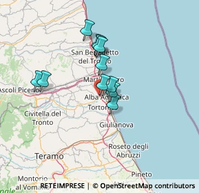 Mappa Via Ennio Flaiano, 64010 Colonnella TE, Italia (10.73364)