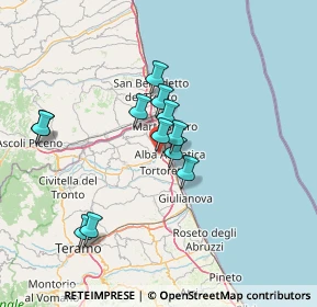 Mappa Via Ennio Flaiano, 64010 Colonnella TE, Italia (12.1075)