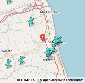 Mappa Via Ennio Flaiano, 64010 Colonnella TE, Italia (5.58909)