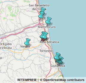 Mappa Via Ennio Flaiano, 64010 Colonnella TE, Italia (6.51364)