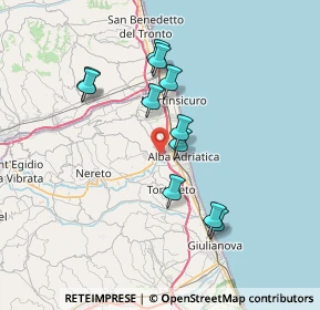 Mappa Via Ennio Flaiano, 64010 Colonnella TE, Italia (6.61818)