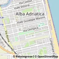 خريطة Alba Adriatica