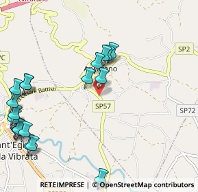 Mappa Via Gran Sasso, 64010 Ancarano TE, Italia (1.436)