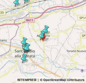 Mappa Via Gran Sasso, 64010 Ancarano TE, Italia (2.69727)