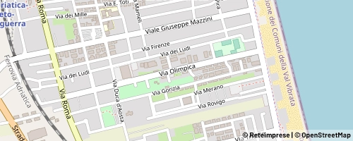Mappa Alba Adriatica