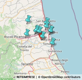 Mappa Viale dei Celestini, 64013 Corropoli TE, Italia (8.31727)