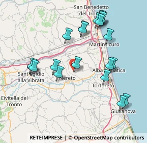 Mappa Viale dei Celestini, 64013 Corropoli TE, Italia (8.6755)