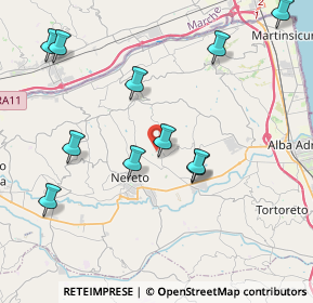 Mappa Viale dei Celestini, 64013 Corropoli TE, Italia (4.57)