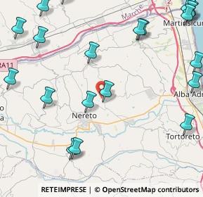 Mappa Viale dei Celestini, 64013 Corropoli TE, Italia (6.3955)