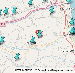 Mappa Viale dei Celestini, 64013 Corropoli TE, Italia (6.855)