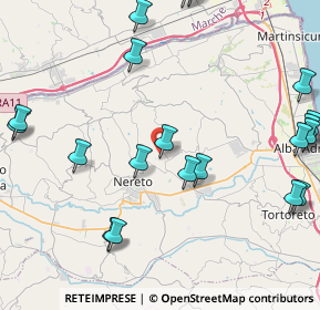 Mappa Viale dei Celestini, 64013 Corropoli TE, Italia (5.688)