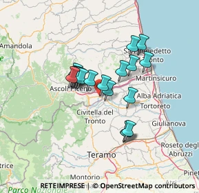 Mappa Via IV Novembre, 63085 Maltignano AP, Italia (10.4675)