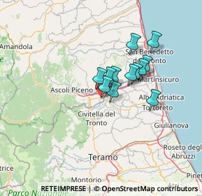 Mappa Via IV Novembre, 63085 Maltignano AP, Italia (9.615)