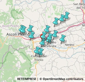 Mappa Via IV Novembre, 63085 Maltignano AP, Italia (5.60688)