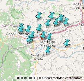 Mappa Via IV Novembre, 63085 Maltignano AP, Italia (6.57158)