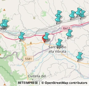 Mappa Via IV Novembre, 63085 Maltignano AP, Italia (5.39833)