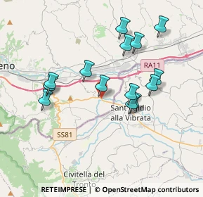 Mappa Via IV Novembre, 63085 Maltignano AP, Italia (3.61214)