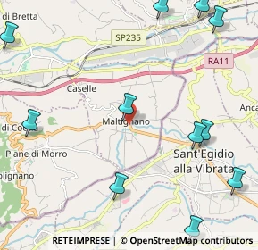 Mappa Via IV Novembre, 63085 Maltignano AP, Italia (3.2525)