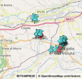 Mappa Via IV Novembre, 63085 Maltignano AP, Italia (1.738)
