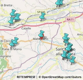 Mappa Via IV Novembre, 63085 Maltignano AP, Italia (2.84211)